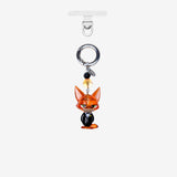 Fox Character Phone Charm
