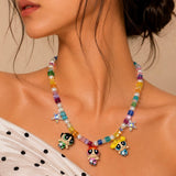 Product photo of Power Trio Necklace by Shinora Studio.