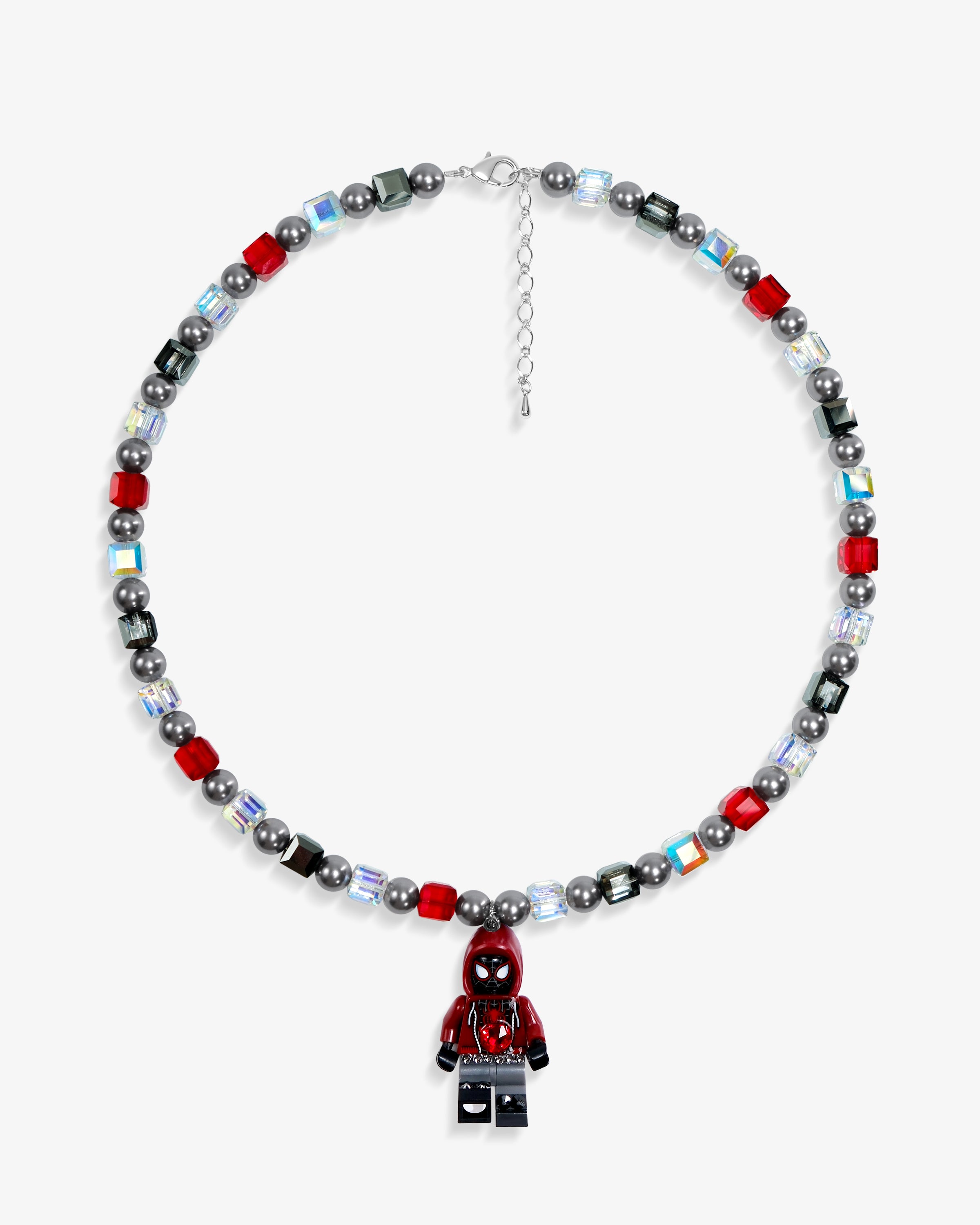 City Kid Vintage LEGO Charm Swarovski Necklace