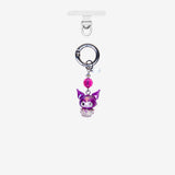 Purple Devil Character Phone Charm