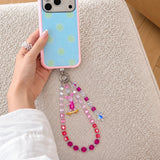Rosé Ombre Phone Chain