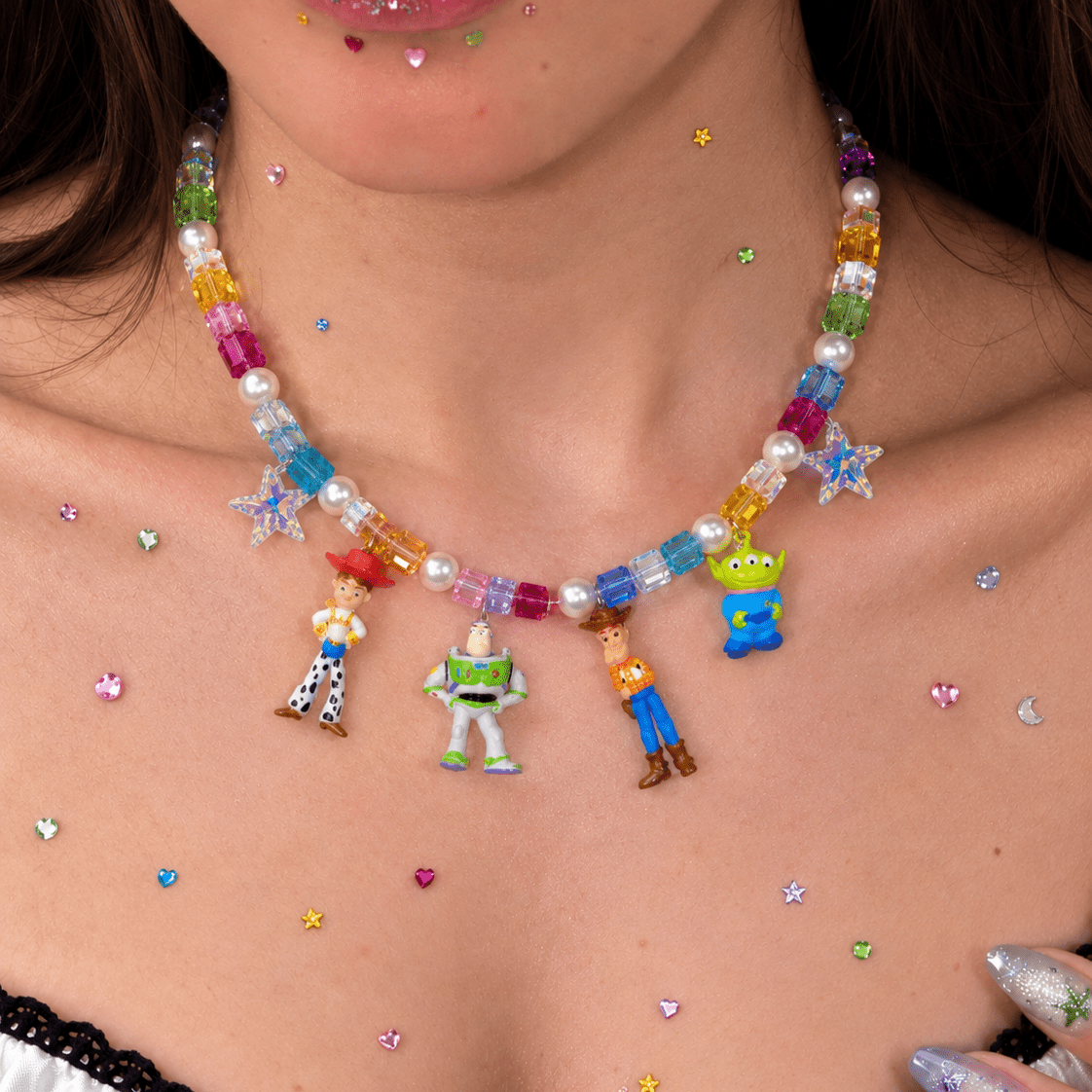 Infinity Squad Rainbow Necklace