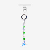 Swarovski크리스탈 스트레이트 전화 체인