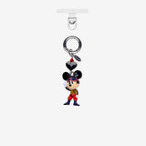 Black & Silver Mouse Character Phone Charm