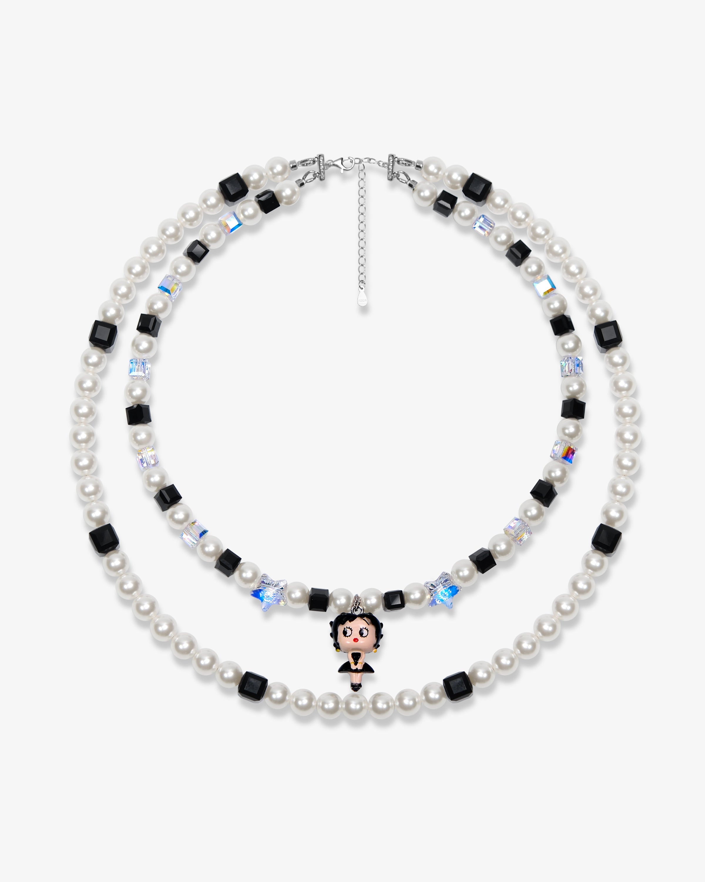 ハンドメイド Swarovski クリスタル ネックレス & チャーム ジュエリー