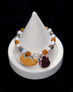 Cookie Duo Swarovski Crystal Charm Bracelet