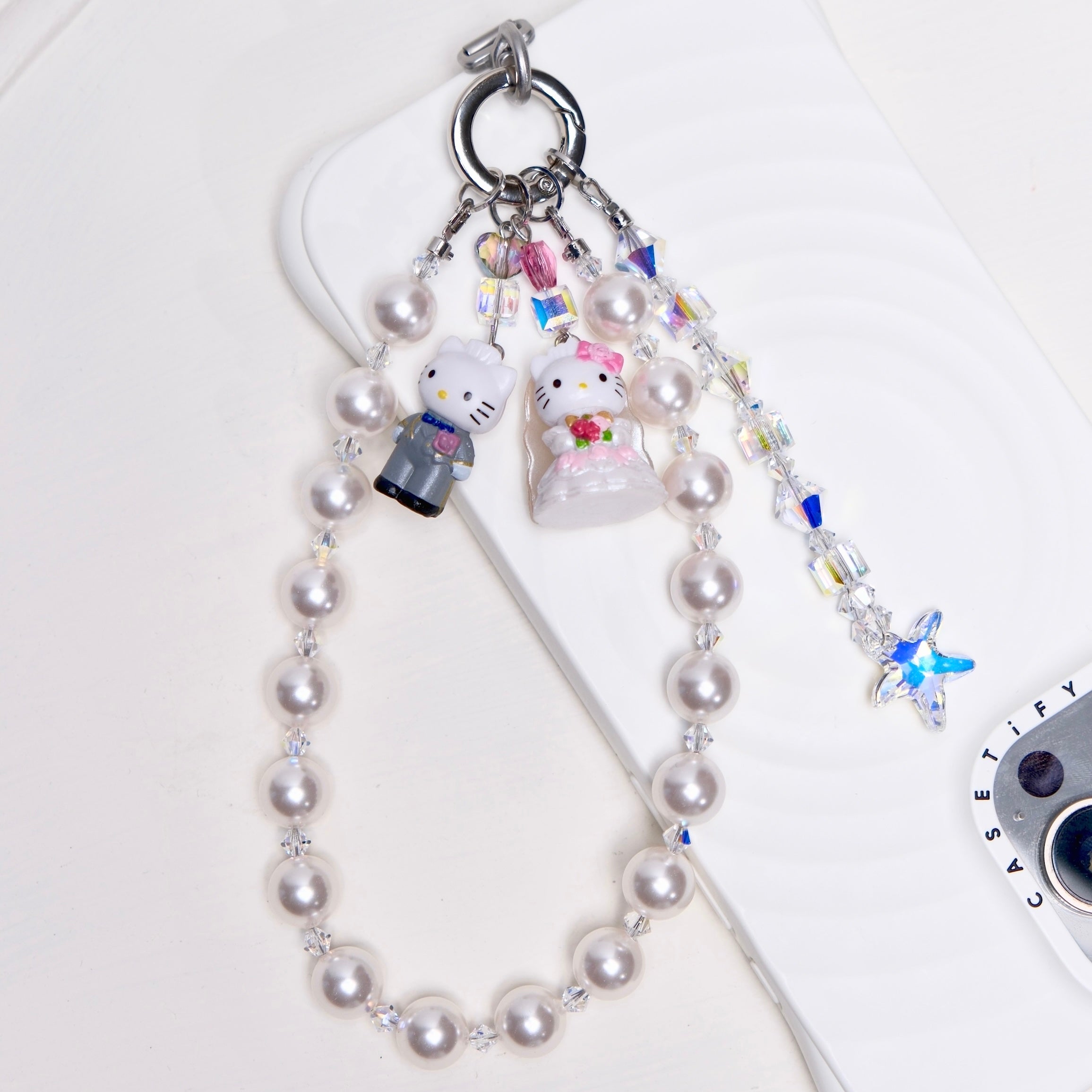 Vintage Character-Inspired Phone Charm