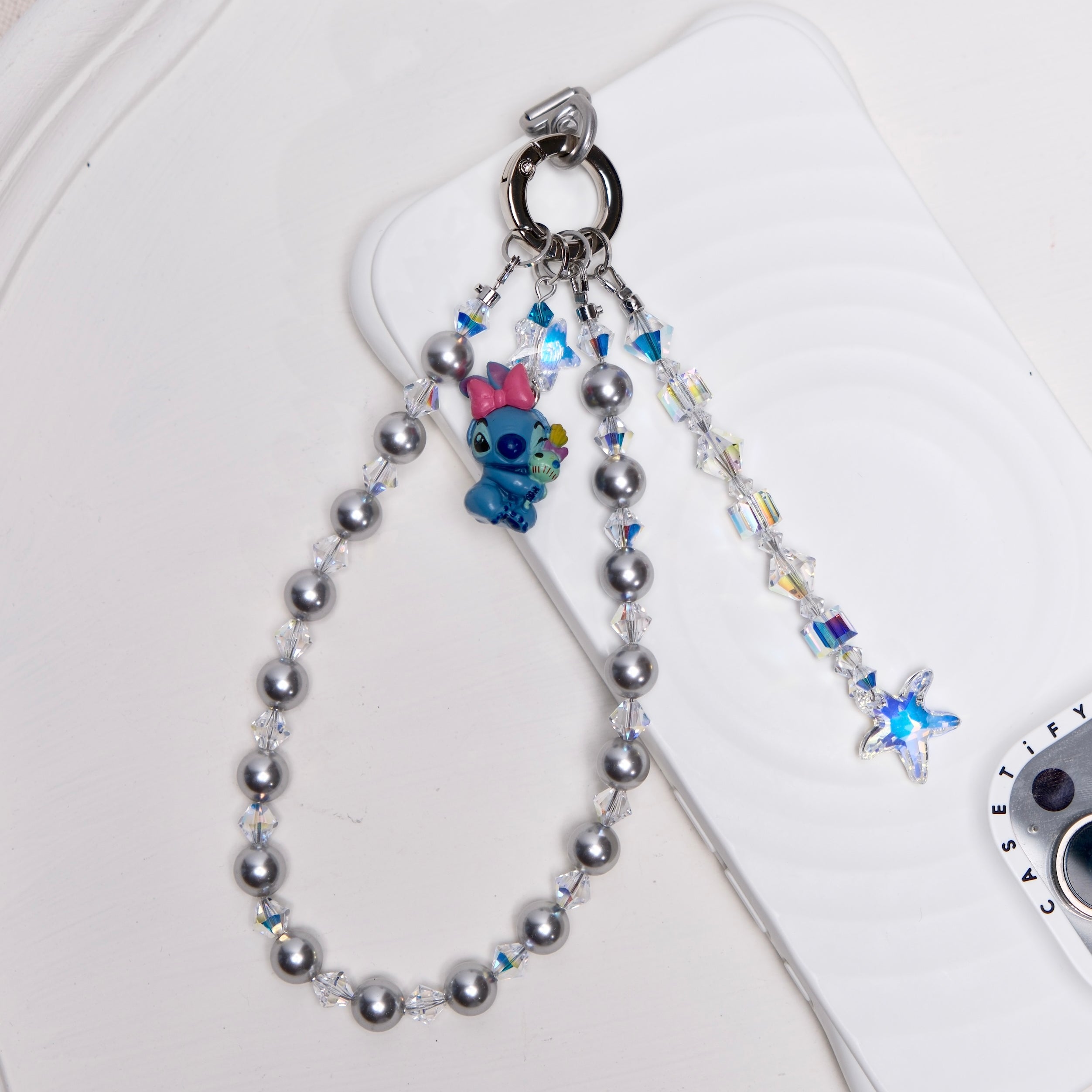 Vintage Subject 9 Phone Charm