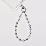 Gray Swarovski Pearl Phone Chain