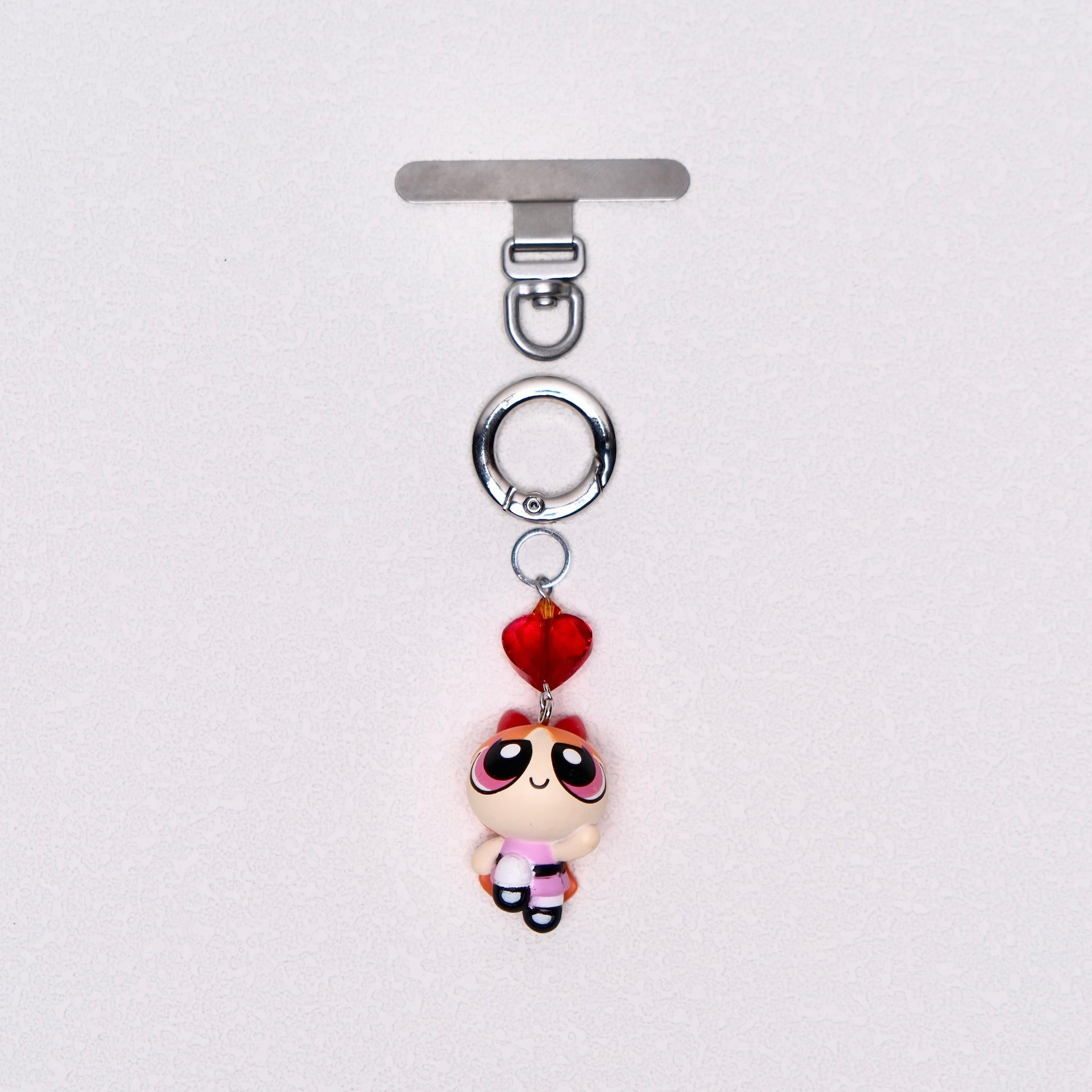 Pink Hero Phone Charm