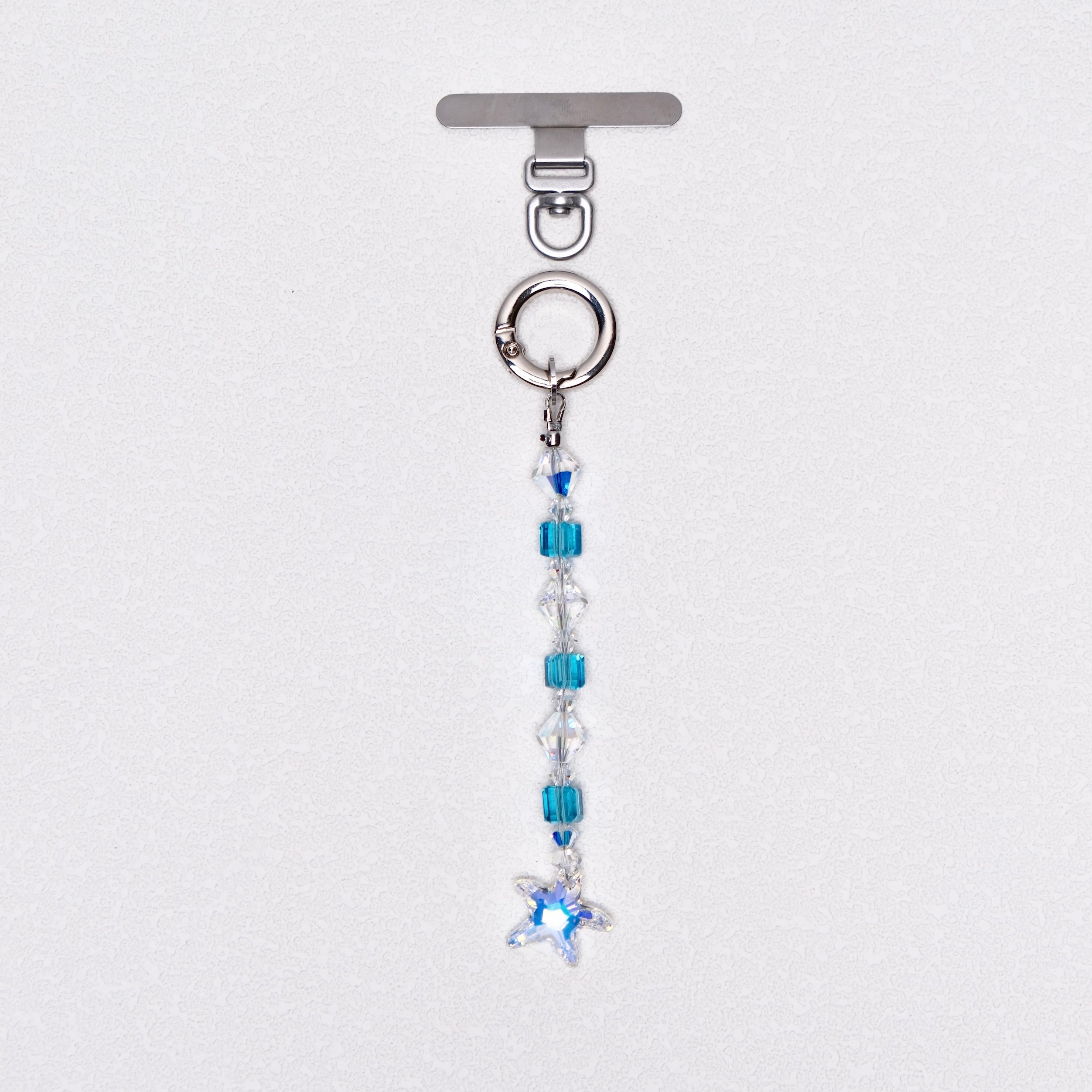 Swarovski Crystal Straight Phone Chain