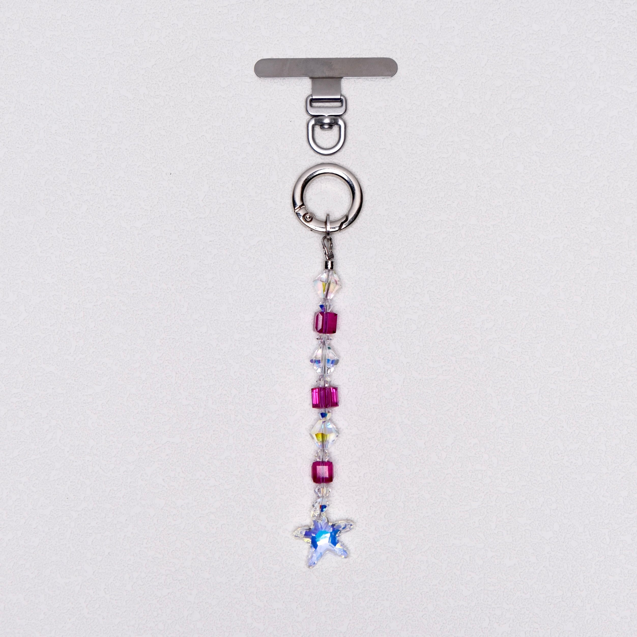 Swarovski Crystal Straight Phone Chain