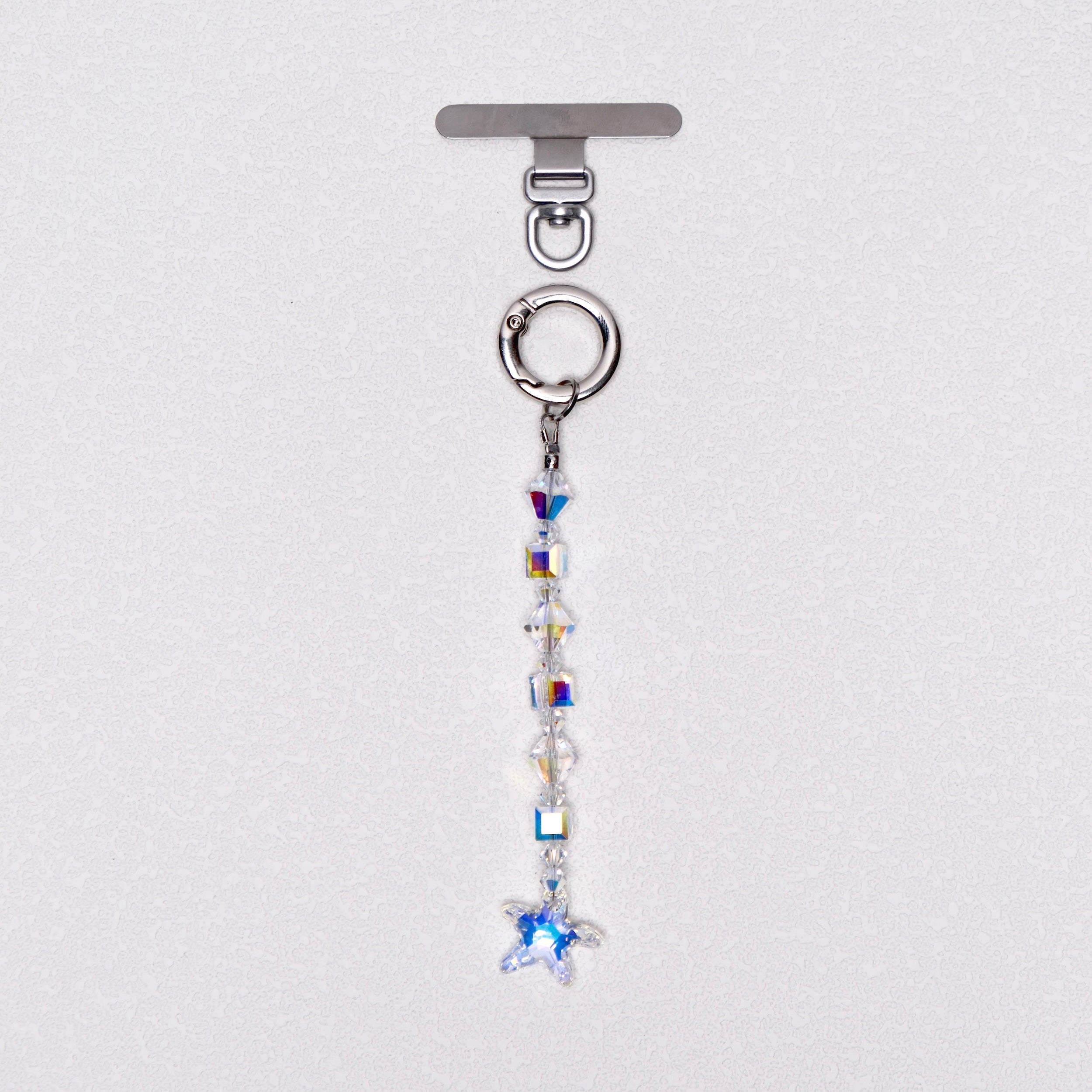 Swarovski Crystal Straight Phone Chain