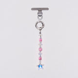 Swarovski Crystal Straight Phone Chain