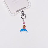 Vintage Dolphin Character Phone Charm