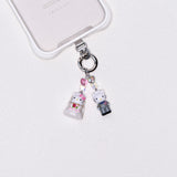 Vintage Character-Inspired Phone Charm