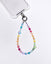 Cadena para teléfono con cristales Swarovski arcoíris