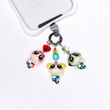 Vintage Trio Character Phone Charm
