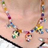 Additional product photo of Power Trio Necklace by Shinora Studio.