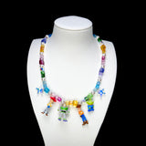 Detail product photo of Infinity Squad Rainbow Necklace by Shinora Studio.