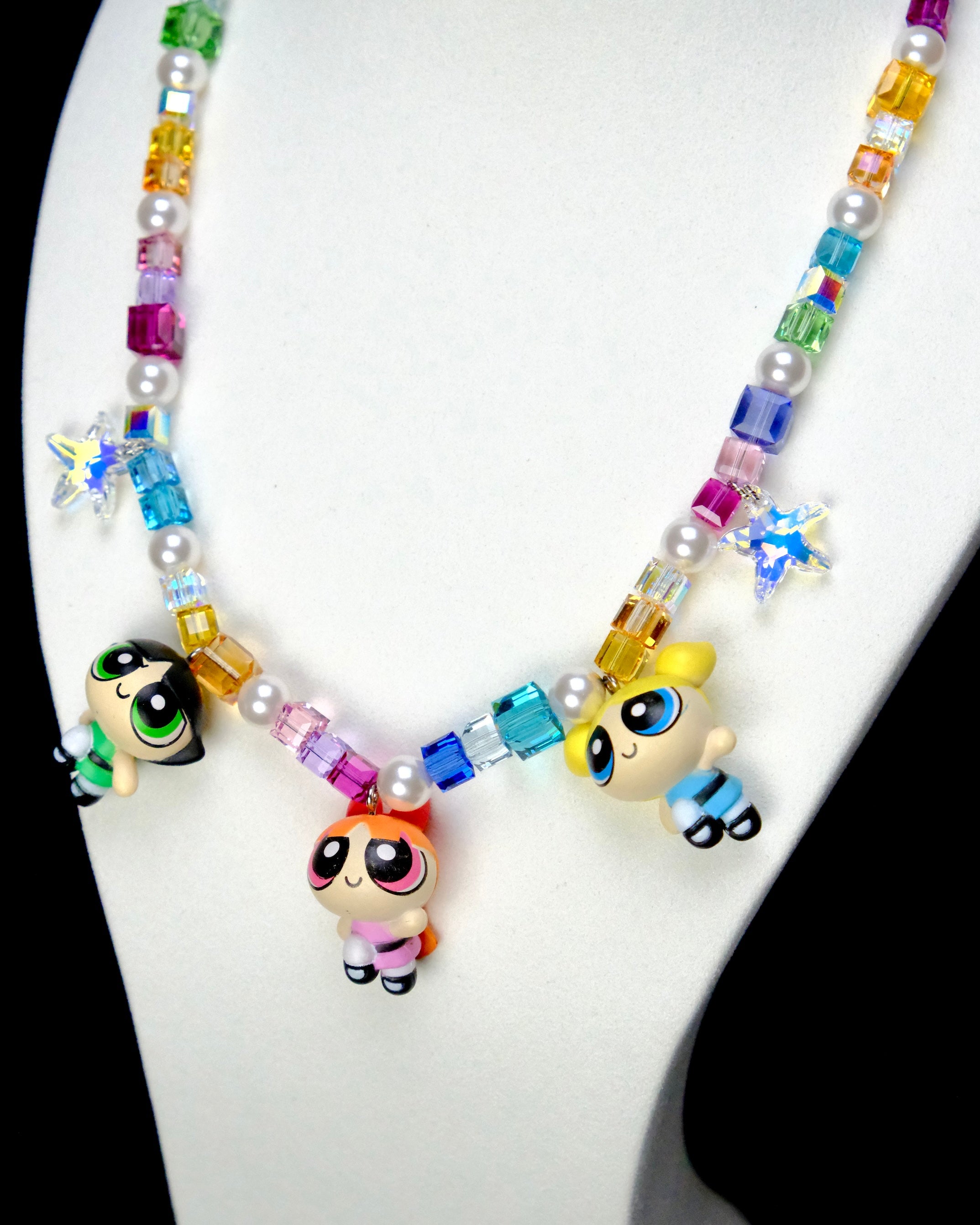 Product photo of Power Trio Necklace by Shinora Studio.