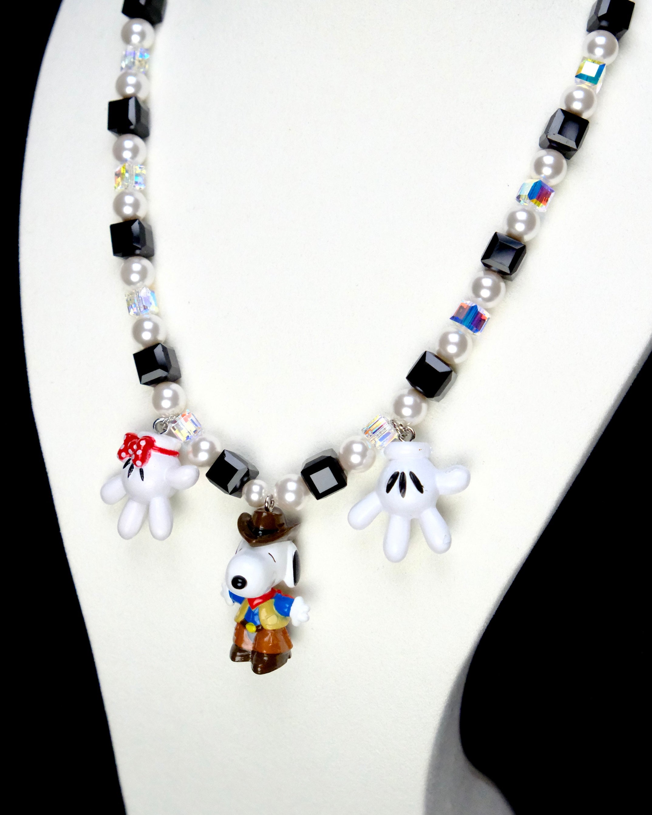 Additional product photo of Western Pup Charm Necklace by Shinora Studio.