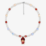 Cherry Cocoa Character Charm Necklace