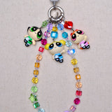 Rainbow Swarovski Crystal Phone Chain