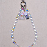 Aurora Swarovski Crystal Phone Chain