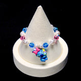 Pulsera con dije Blue Bow