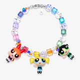 Rainbow Hero Trio Crystal Charm Bracelet