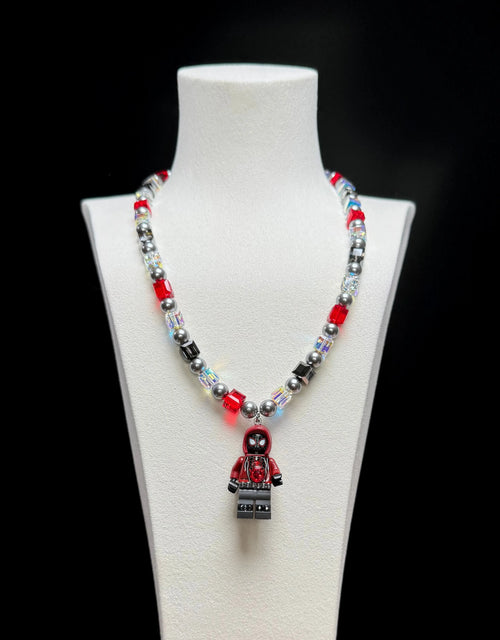 City Kid Vintage LEGO Charm Swarovski Necklace
