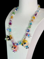 Y2K coquette aesthetic with Swarovski crystals