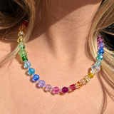 Ras-du-cou en cristal Rainbow Prism