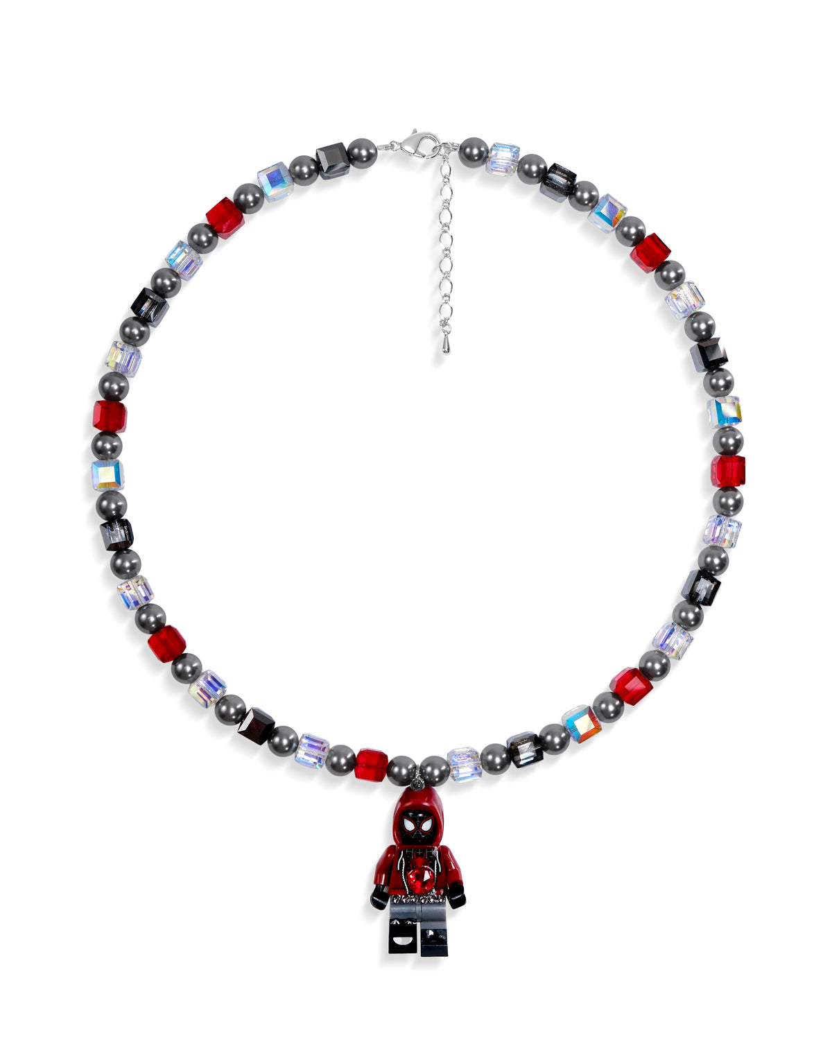City Kid Vintage LEGO Charm Swarovski Necklace